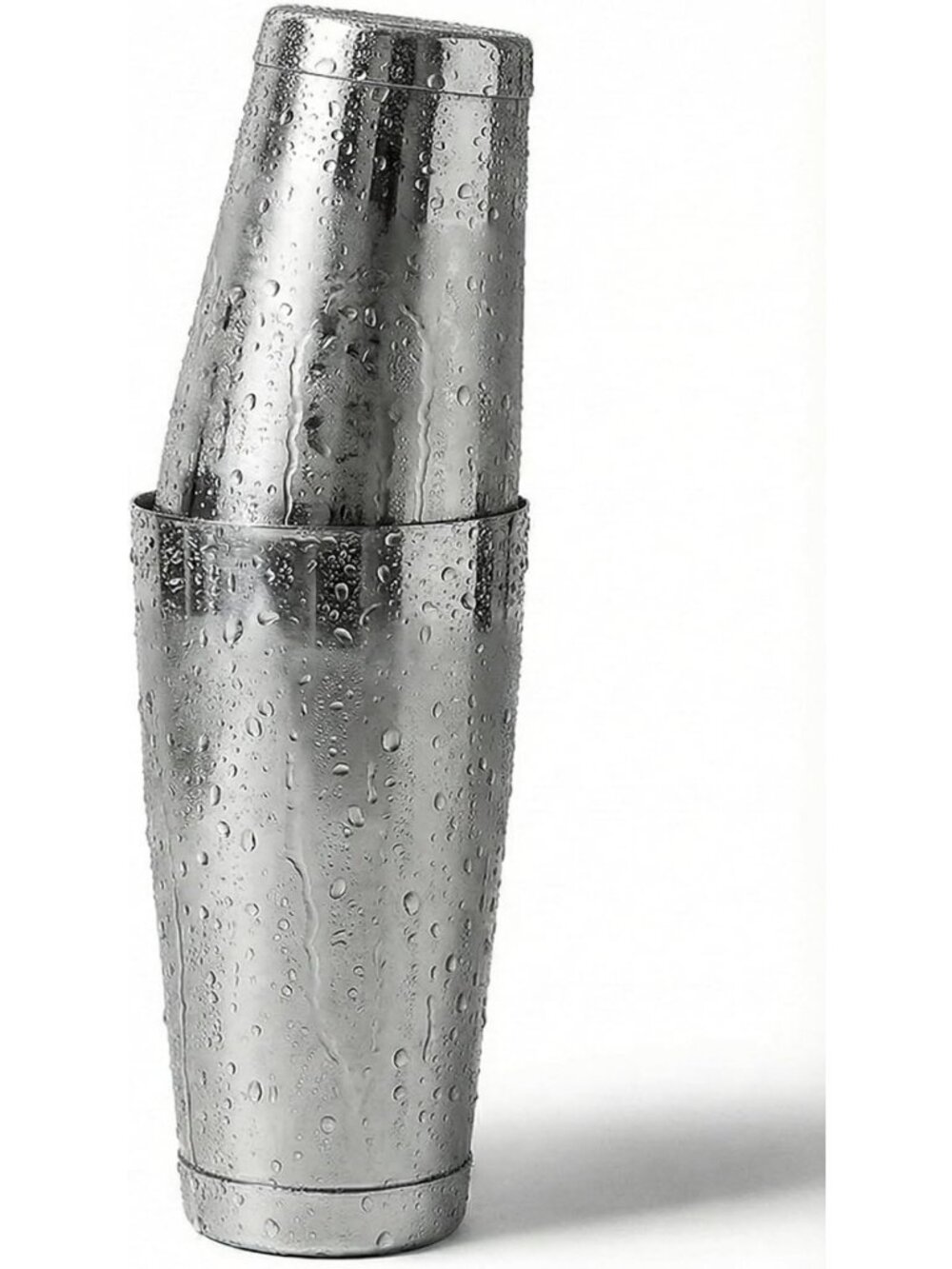 18 oz Weighted Stainless Steel Cocktail Shaker Set - Essential Bartending Tools